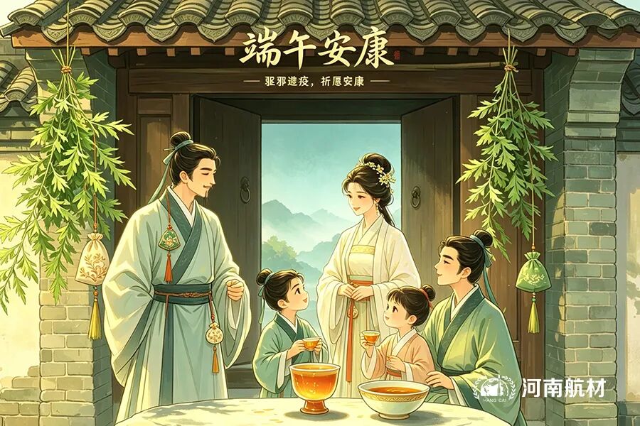 河南航材祝——端午安康，顺遂无忧