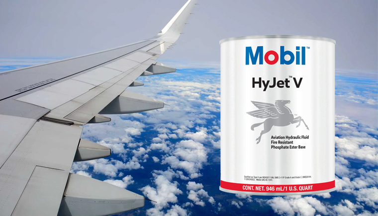 HyjetV阻燃液压油包装正式更改为Mobil品牌