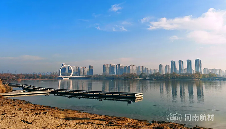 2025河南航材组织环湖徒步活动