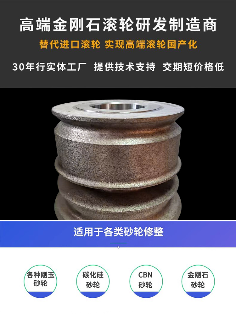电镀金刚石滚轮(航空行业用)