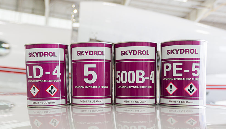 Skydrol公司的多种磷酸酯难燃液压油.png
